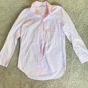 Athleta Kids Soft Pink Button-Down Shirt